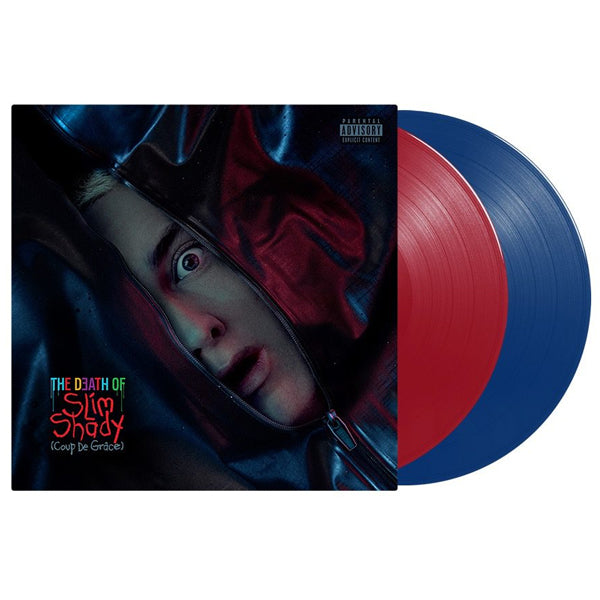 Eminem - Death Of Slim Shady (Coup De Grace) ( Red & Blue Vinyl) - 2LP