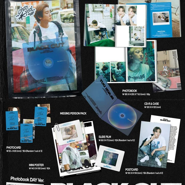 Chanyeol - 1St Mini Album [Black Out] (Photo Book Ver.) - CD