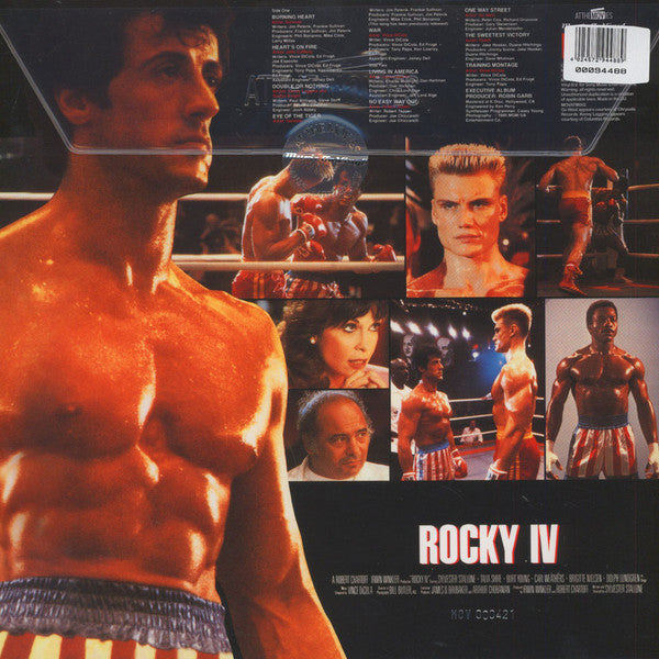 Various Artist - (OST) Rocky IV (Limited Edition Numbered Clear Vinyl) - LP