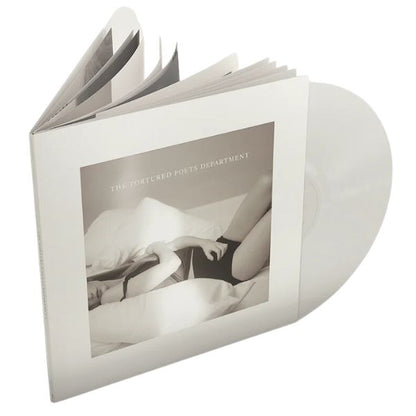 [PRE-ORDER] Taylor swift - Tortured Poets Department (X) (Ghosted White Vinyl/2LP/Manuscript - 2LP. Now available online in UAE