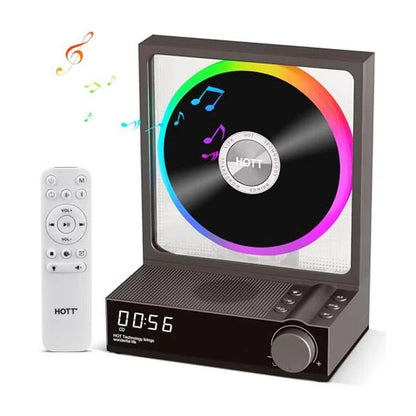 Hott (C229A) Bluetooth CD Player - Titanium