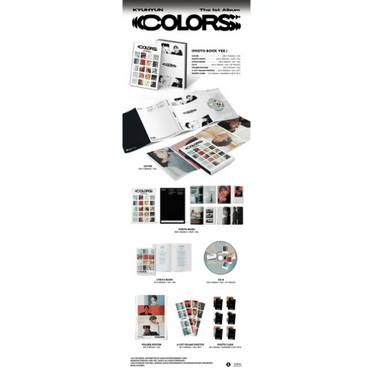 Kyuhyun - Full Album Colors - (Photo Book Ver.)