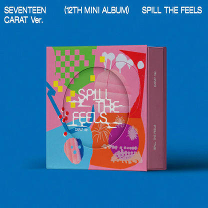 Seventeen - 12th Mini Album Spill The Feels - (Carat Ver.) (Random Ver.)