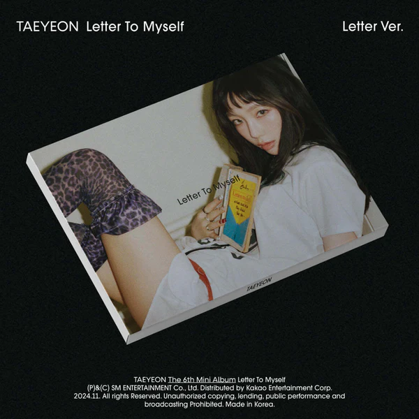 Taeyeon - 6th Mini Album Letter To Myself - (Letter Ver.)