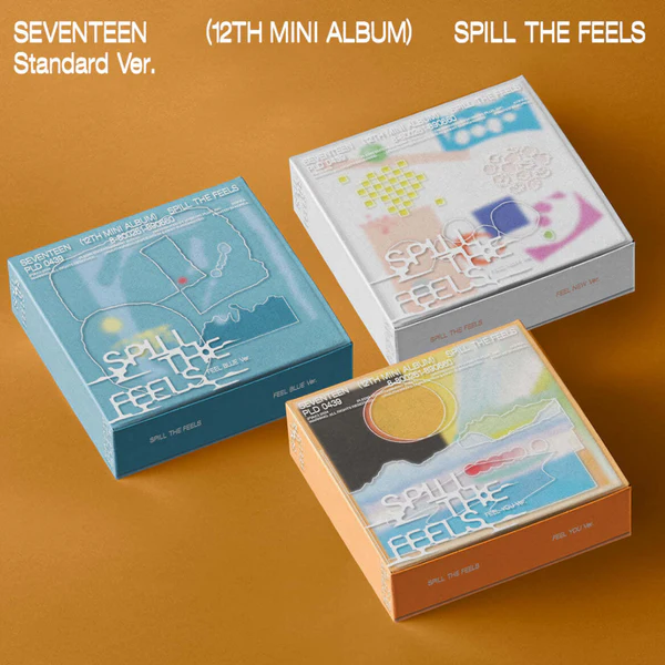 Seventeen - 12th Mini Album Spill The Feels. Now available online in uae