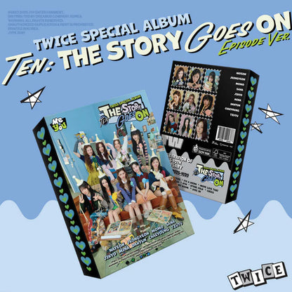 TWICE - Special Album [TEN: The Story Goes On] (EPISODE  Ver.) - CD