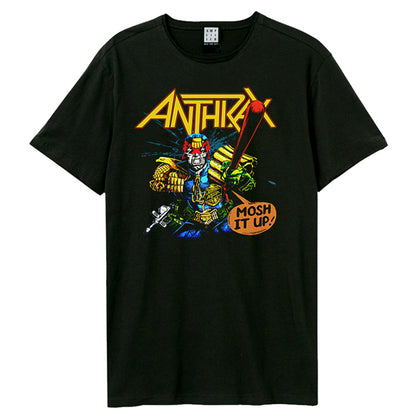 Tshirt -  Anthrax - I Am The Law Amplified Vintage Black