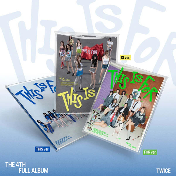 TWICE - 4th Full Album [THIS IS FOR] - CD