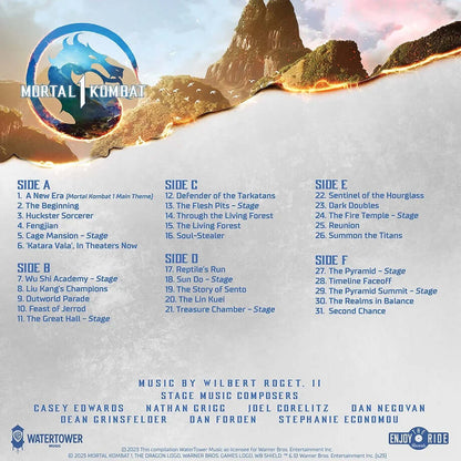 OST - Ovgst -  Mortal Kombat 1 (Limited Edition Elements Colored Vinyl) - 3LP