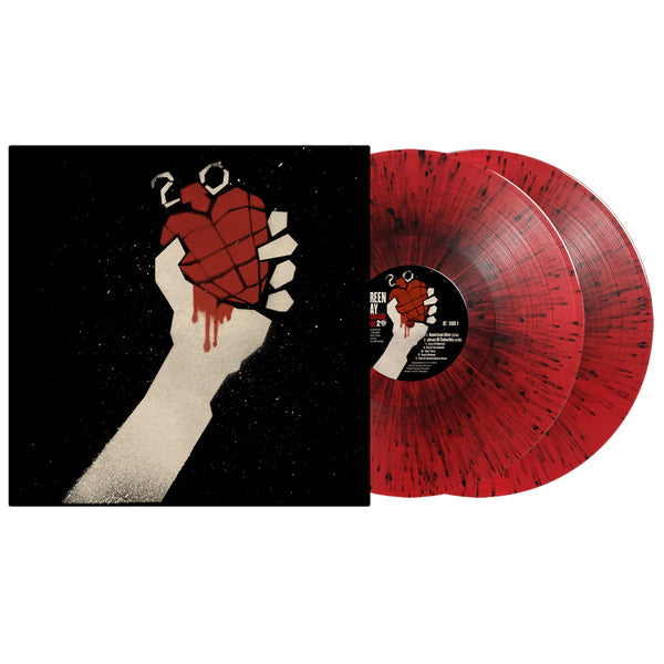 Green Day - American Idiot (Limited Edition Red & Black Splatter Vinyl) - 2LP