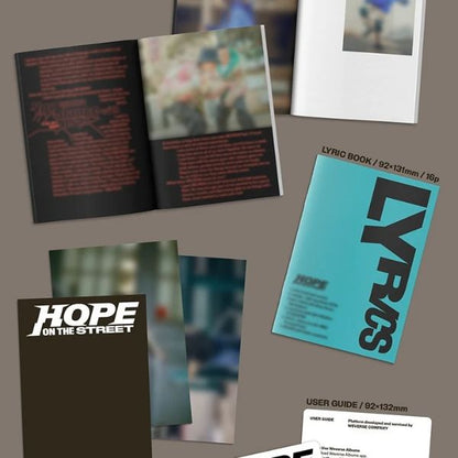 j-hope - [HOPE ON THE STREET VOL.1] (Weverse Albums Ver.). Buy now music store in UAE