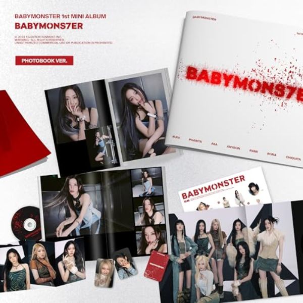 BABYMONSTER - 1st Mini Album [BABYMONS7ER] (PHOTOBOOK Ver.) - CD