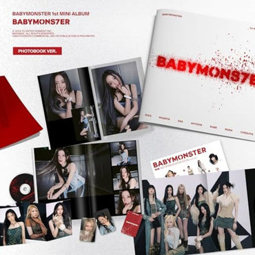 BABYMONSTER - 1st Mini Album [BABYMONS7ER] (PHOTOBOOK Ver.) - CD