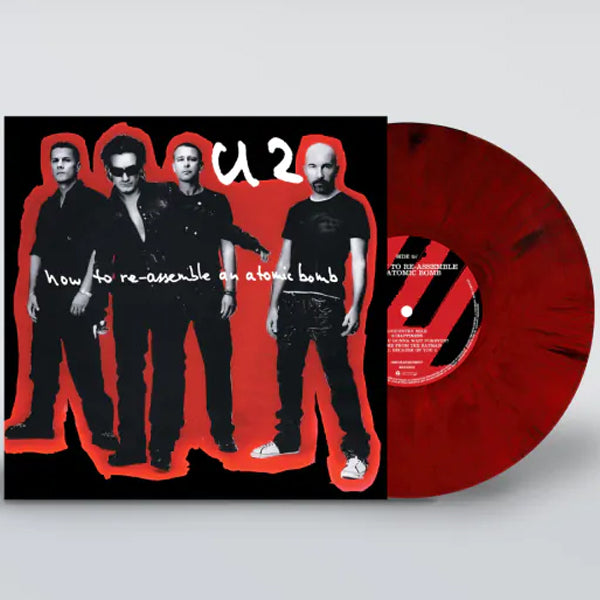 U2 - How To Re-Assemble An Atomic Bomb (RSD Limited Edition Red & Black Marbled Vinyl) - LP