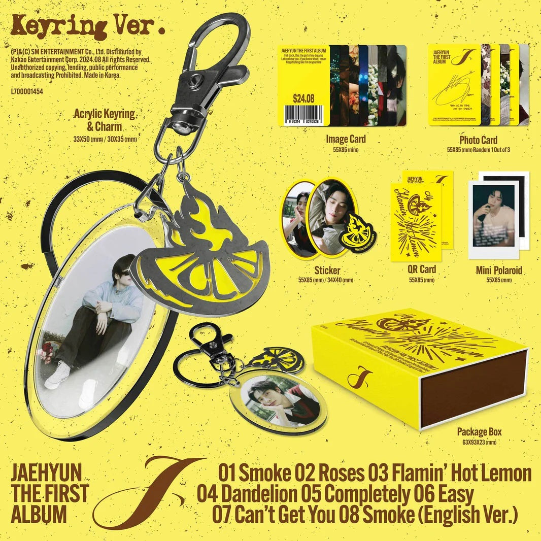 Jaehyun - 1St Album [J] (Keyring Ver.) - Smart Album