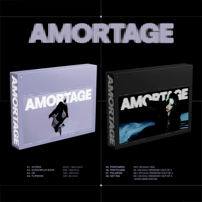 JISOO - 1st Mini Album [AMORTAGE] - (DELUXE EDITION)