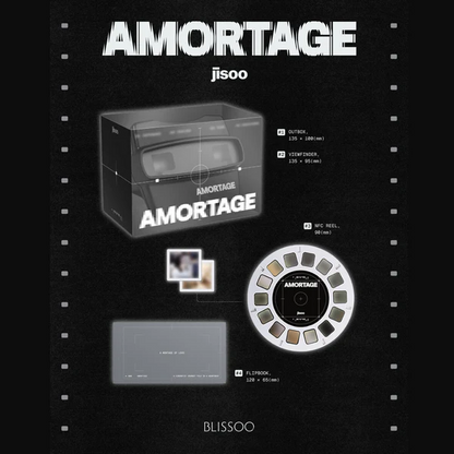 JISOO - 1st Mini Album [AMORTAGE] - (REELS Ver.)