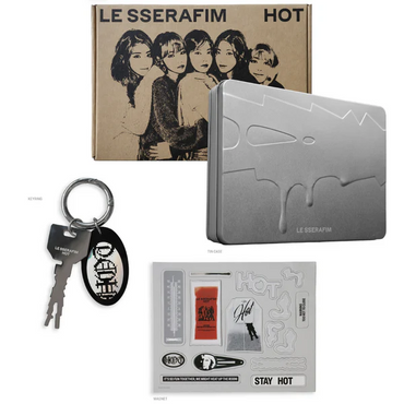 LE SSERAFIM - 5th Mini Album [HOT] (TIN CASE Ver.)