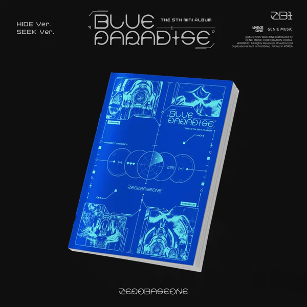 ZEROBASEONE - 5th Mini Album [BLUE PARADISE]
