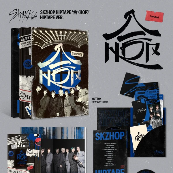 Stray Kids - Skzhop Hiptape 合 (Hop) - (Special Gift : Photocard 1 Ea)