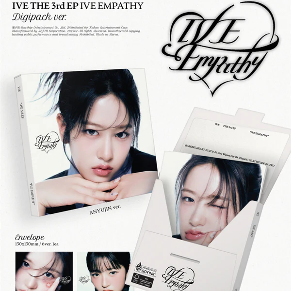 IVE - 3rd EP Album [IVE EMPATHY] - (Digipack Ver.) (Limited) - (Random Ver.)