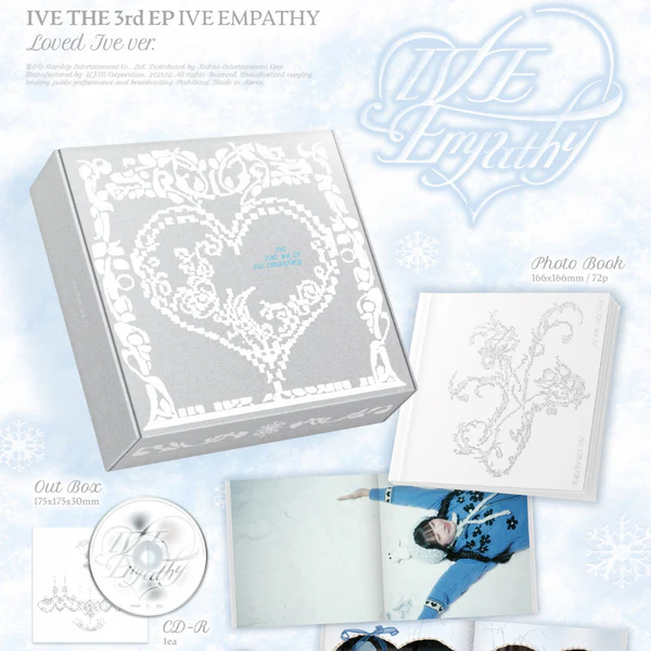 IVE - 3rd EP Album [IVE EMPATHY] - (LOVED IVE Ver.) - (Limited Ver.)