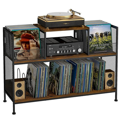 Echo Audio - Vinyl Record & Player Holder (Records & Player Display Stand)
