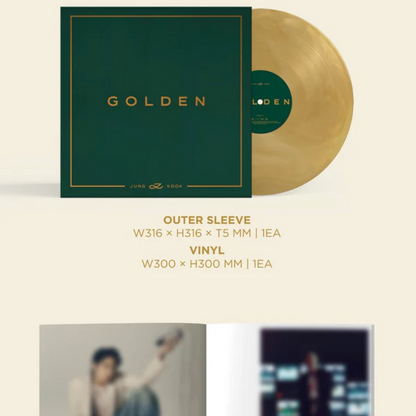 Jung Kook - 1st Solo Album Golden - LP
