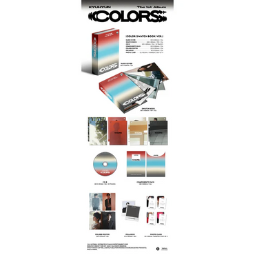 Kyuhyun - Full Album Colors - (Color Swatch Book Ver.)
