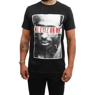 Tupac - Tshirt All Eyez Folded - Black