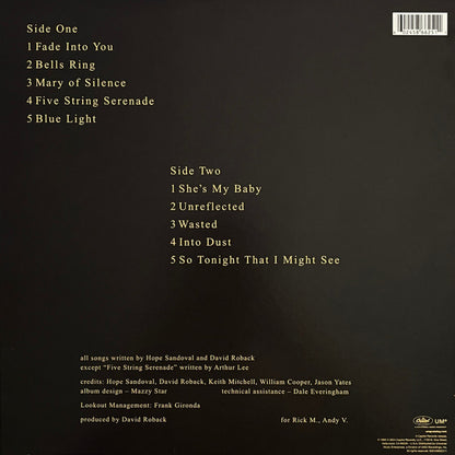 Mazzy Star - So Tonight That I Might See (Rsd Exclusive Limited Edition Violet Smoke W/ Purple & Black Splatter) - LP