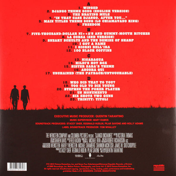 Various Artist - (Ost) Django Unchained - 2LP