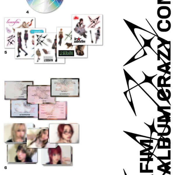 Le Sserafim - 4Th Mini Album [Crazy] (Compact Ver.) - CD