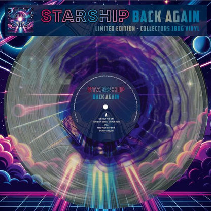 Starship - Back Again! (Limited Edition & Numbered, Clear & Purple Vinyl) - LP