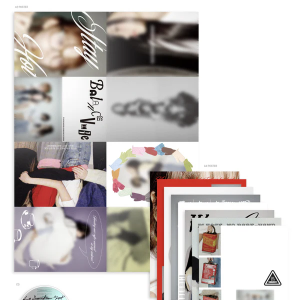 LE SSERAFIM - 5th Mini Album [HOT] (TIN CASE Ver.)