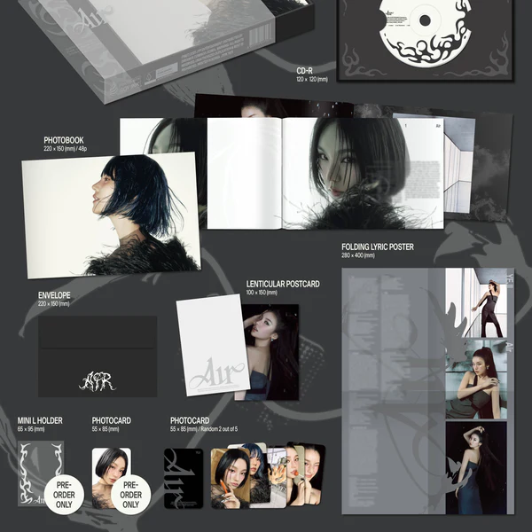 YEJI (ITZY) - 1st Mini Album [Air] - (Mystery Box Ver.)