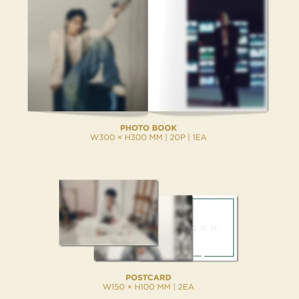 Jung Kook - 1st Solo Album Golden - LP