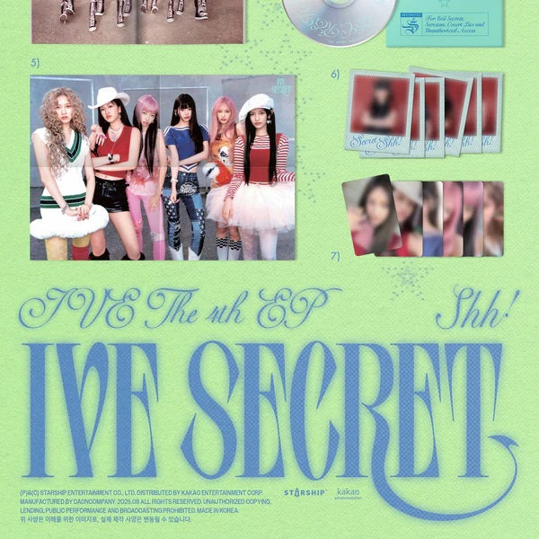 IVE - 4th EP Album [IVE SECRET] (Random Ver.)