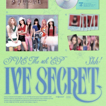 IVE - 4th EP Album [IVE SECRET] (Random Ver.)