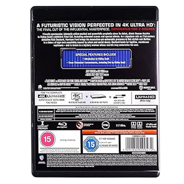 Blade Runner - The Final Cut 4K Ultra HD + Blu-Ray