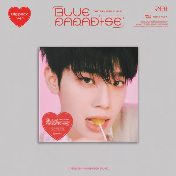 ZEROBASEONE - 5th Mini Album [BLUE PARADISE] - (Digipack Ver.)