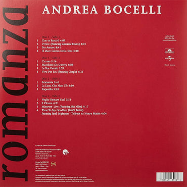 Andrea Bocelli - Romanza - 2LP