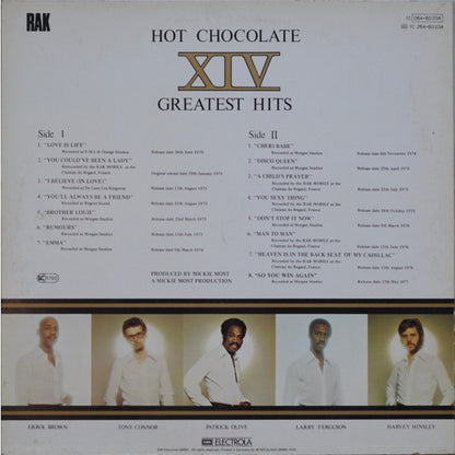 Hot Chocolate - XIV Greatest Hits - LP (Used Vinyl)