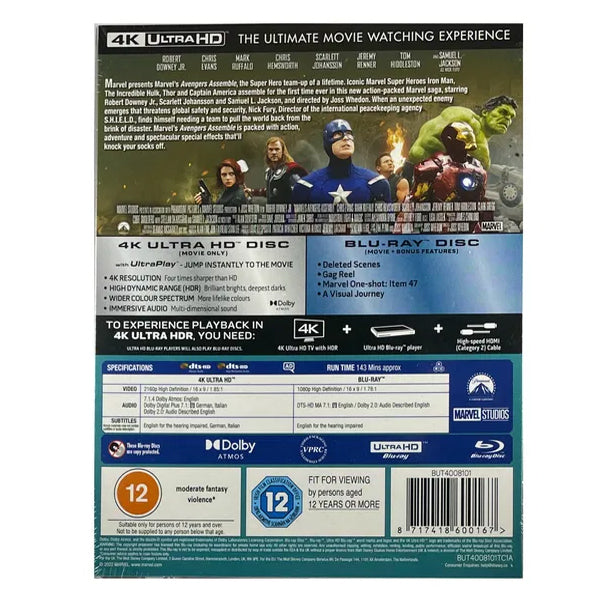 Avengers Assemble - Limited Edition (Steelbook Edition) - Blu-ray