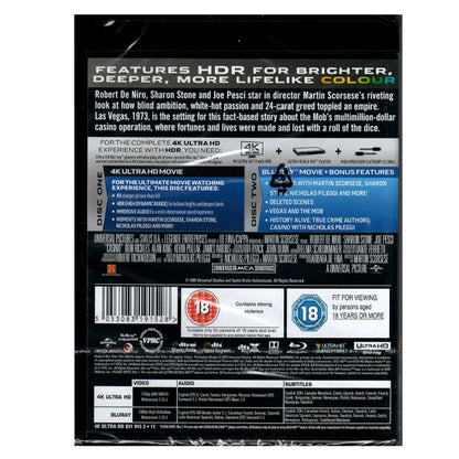 Casino - (Limited 800 Copies Steelbook) 4K Ultra HD + Blu-Ray
