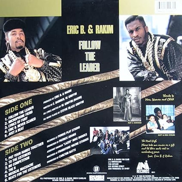 Eric B & Rakim - Follow The Leader (Limited Edition Grape Vinyl) - 2LP