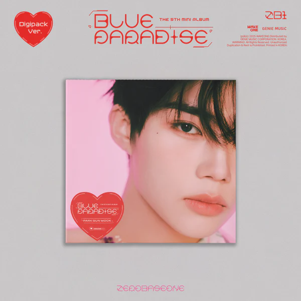 ZEROBASEONE - 5th Mini Album [BLUE PARADISE] - (Digipack Ver.)