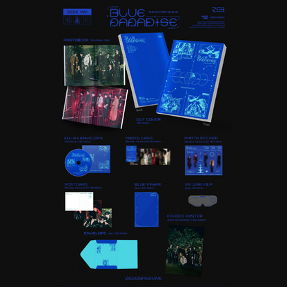 ZEROBASEONE - 5th Mini Album [BLUE PARADISE]