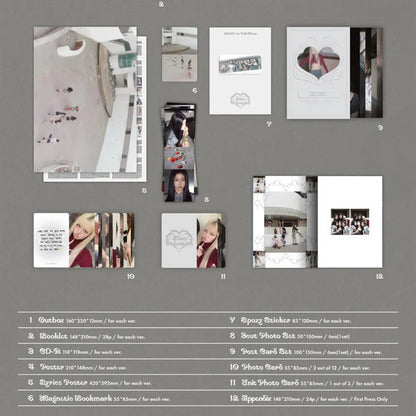 NMIXX - 1st Full Album [Blue Valentine] - CD