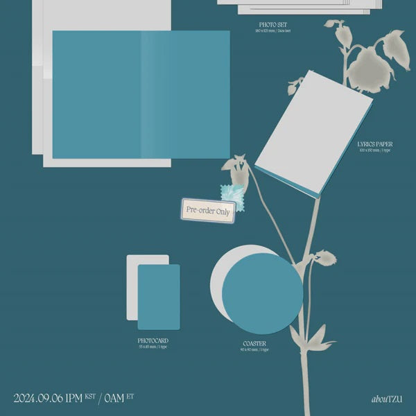 Tzuyu (Twice) - The 1St Mini Album [Aboutzu] (Heaven Ver.) - CD